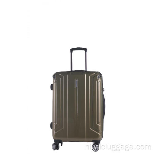 Onbreekbare ABS PC-film Trolley Koffers bagageset